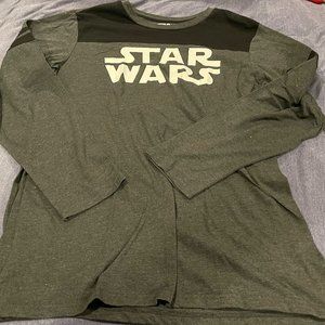 Men's Star Wars Long Sleeve T-shirt Size 2XL
